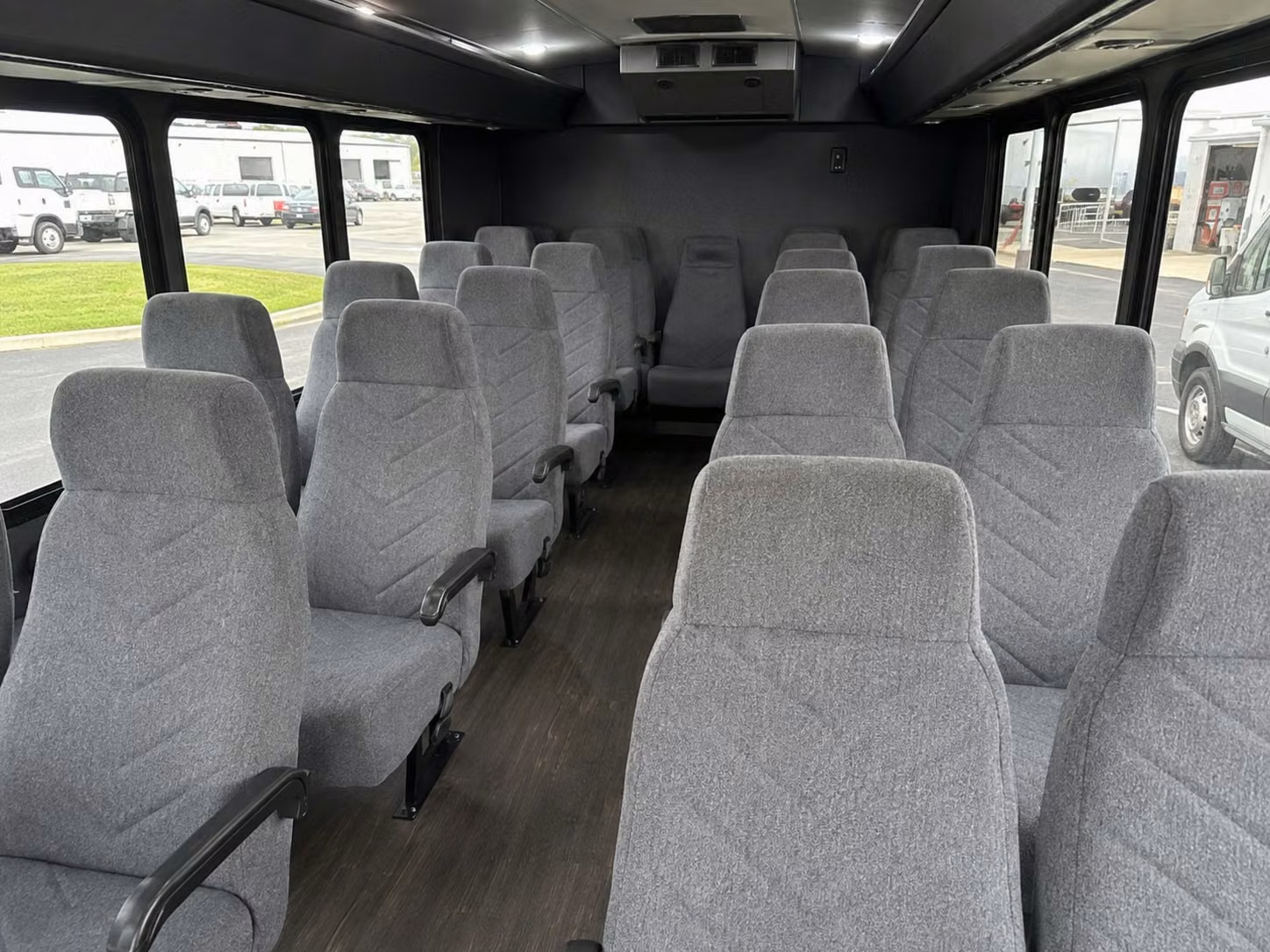 20 passenger minibus inside