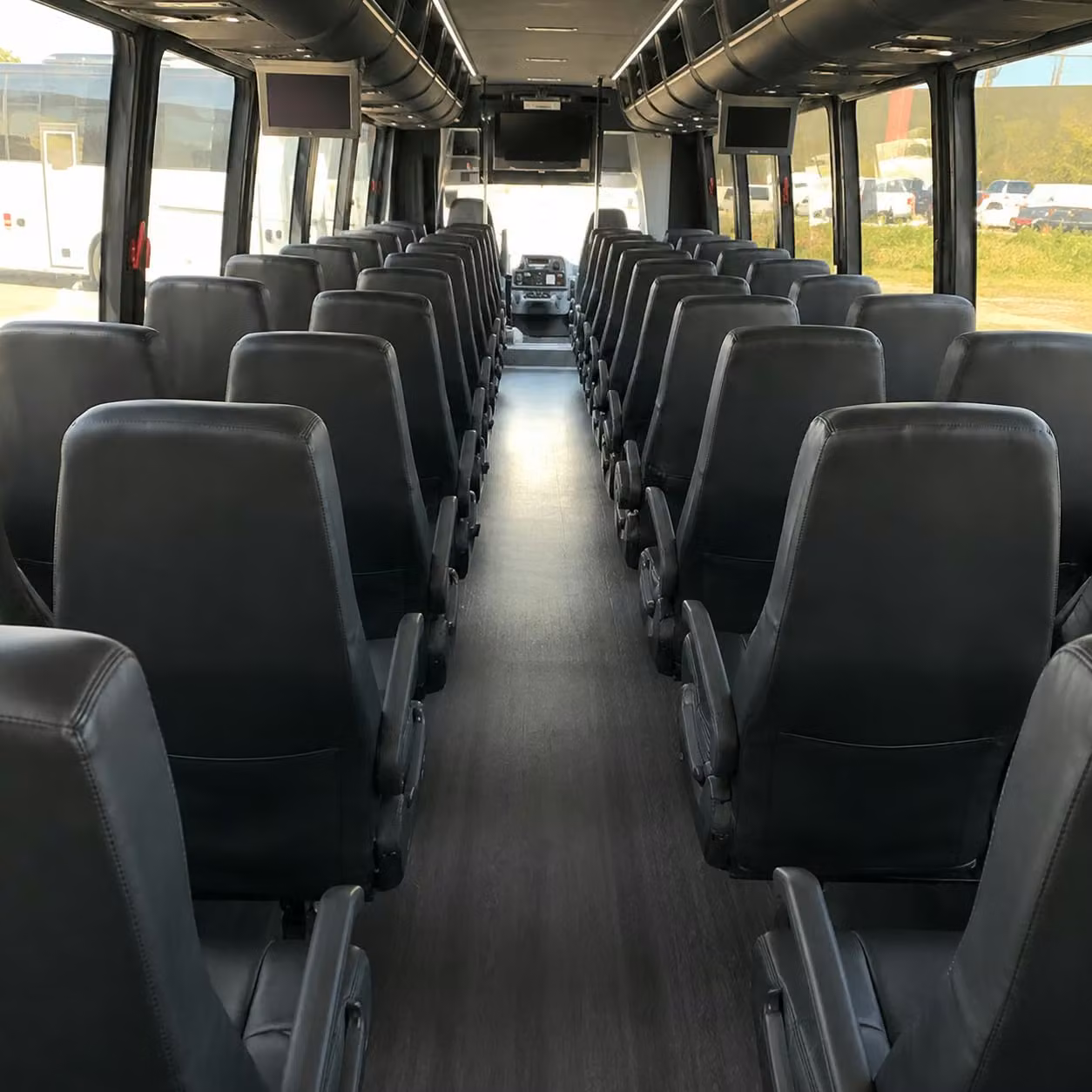25 passenger minibus interior