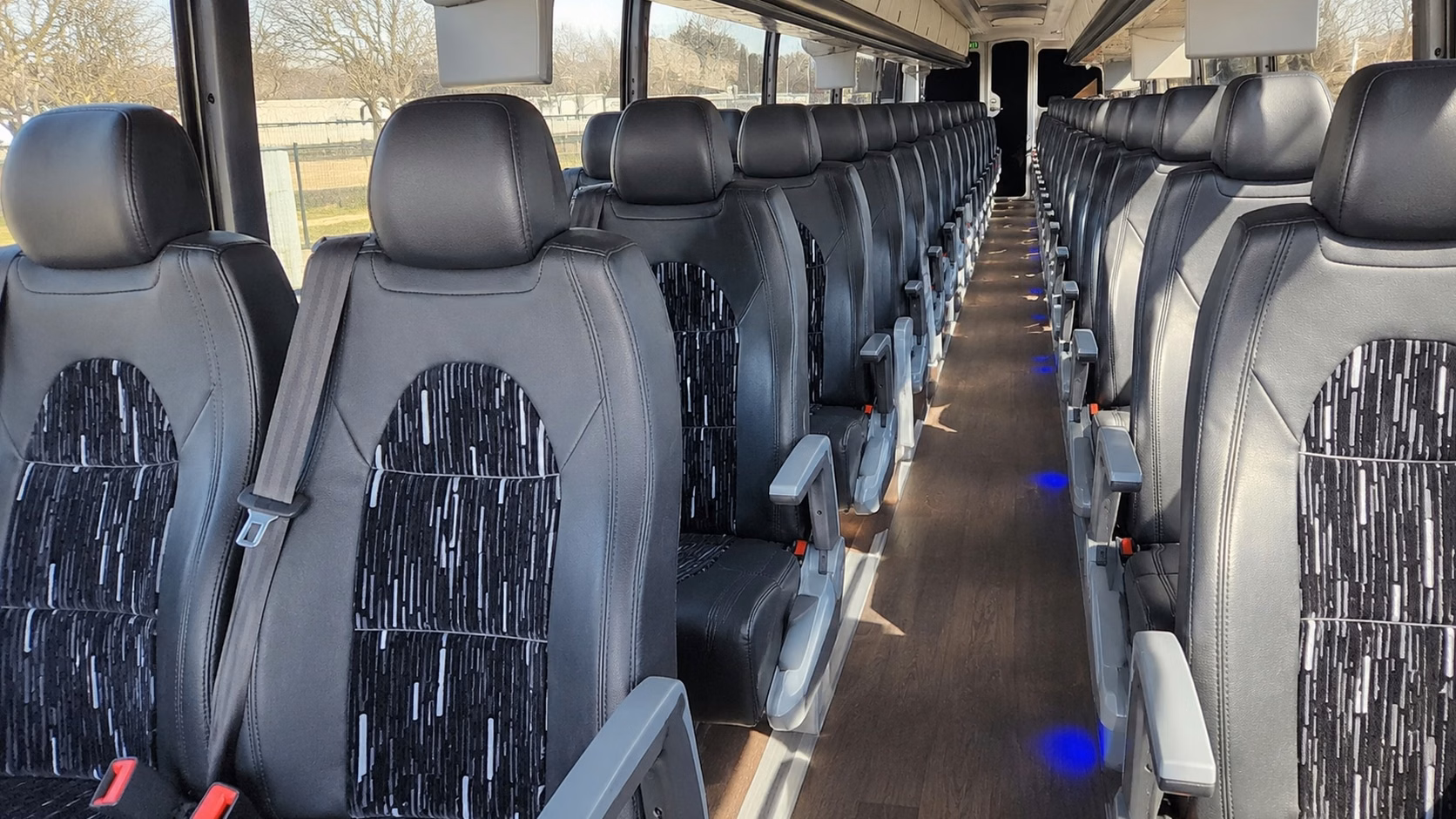 bus type and size change what you pay for a charter bus in titusville florida