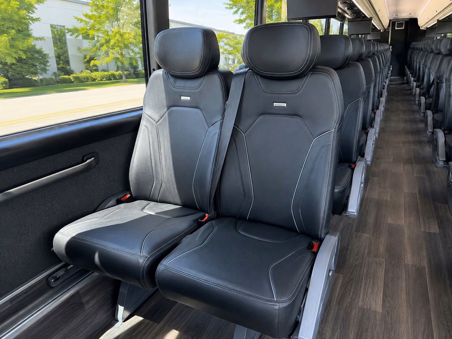 titusville charter bus interior gallery
