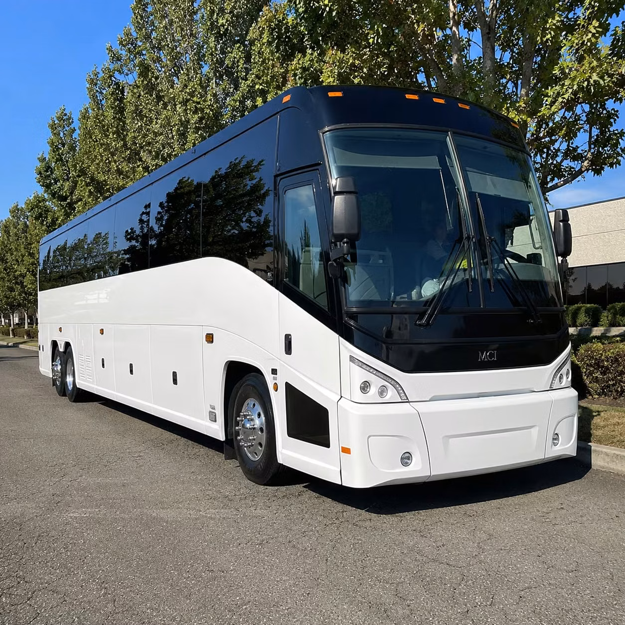 titusville charter bus rental exterior